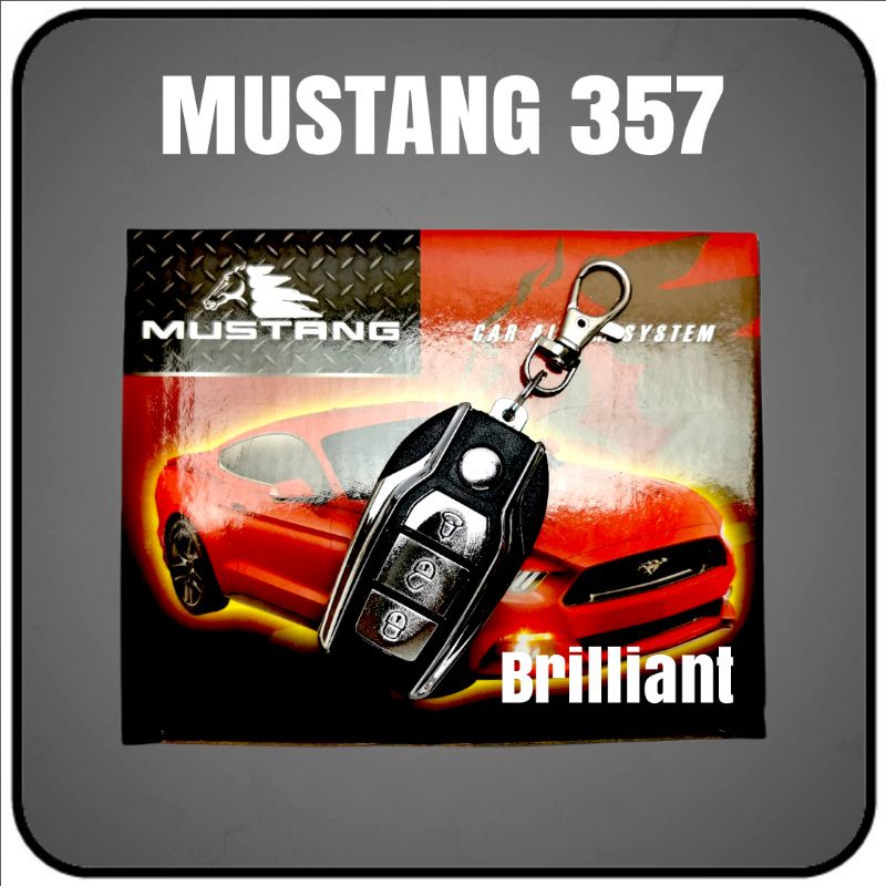 Alarm Mobil Universal - MUSTANG - Type Remote dan Kunci