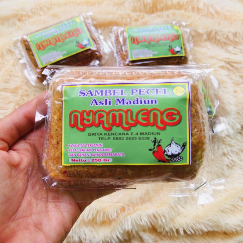 

SAMBAL PECEL ASLI MADIUN 250 GR | NYAMLENG