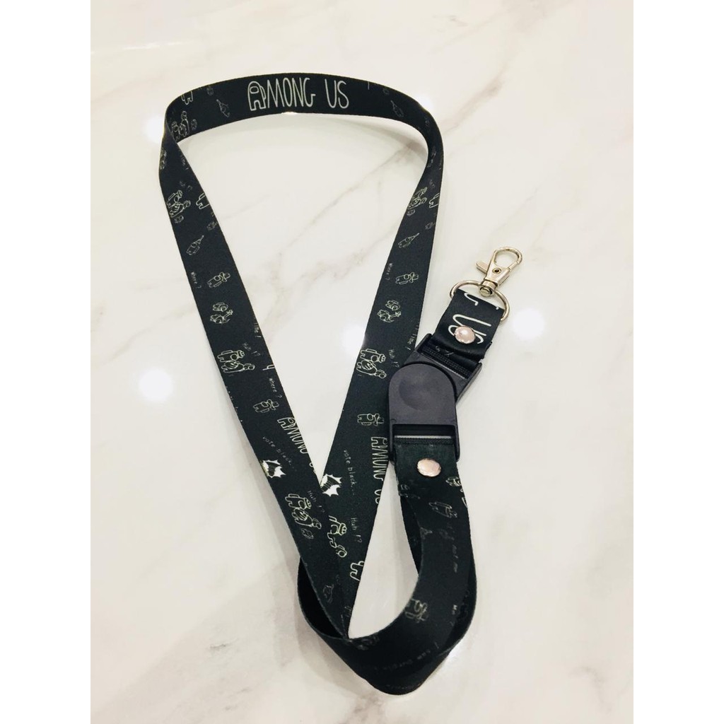 Lanyard Among Us Black