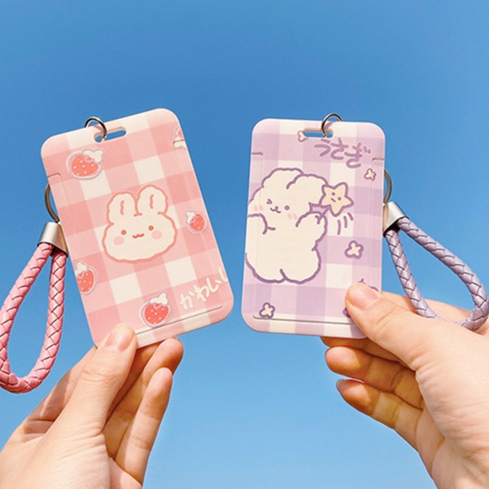 

ID CARD HOLDER Motif Kartun Transportasi Gaya Korea Untuk Sekolah / Kantor lucu kawaii Pelindung Kartu