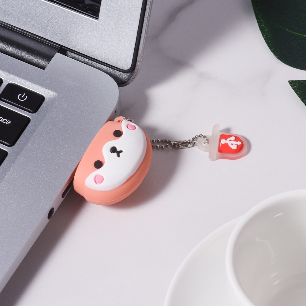 Flash Drive USB 2.0 Model Anjing Akita Lucu Kecepatan Tinggi 1TB