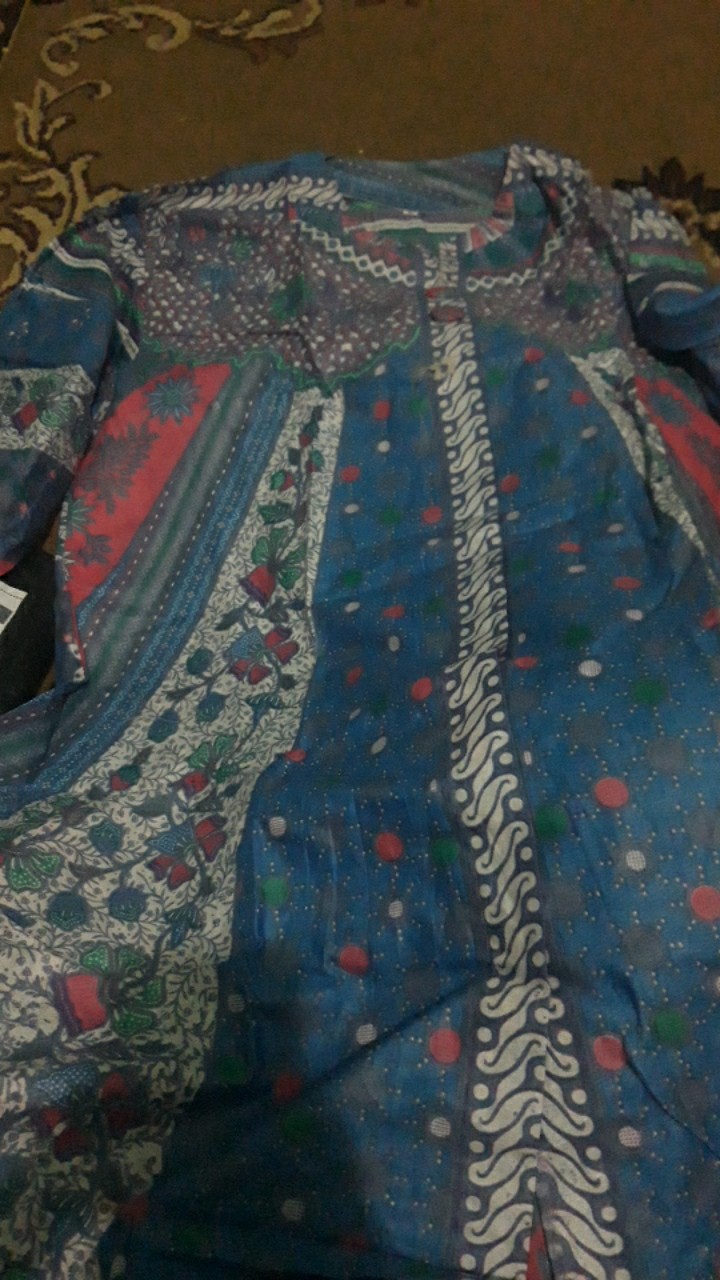 Atasan Tunik Batik Soft Size M L Xl Xxl Xxxl 4l | Tunik Batik Jumbo