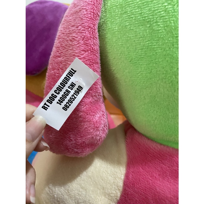 Hot Sale Boneka Anjing Warna Warni Jumbo Lucu Terbaru