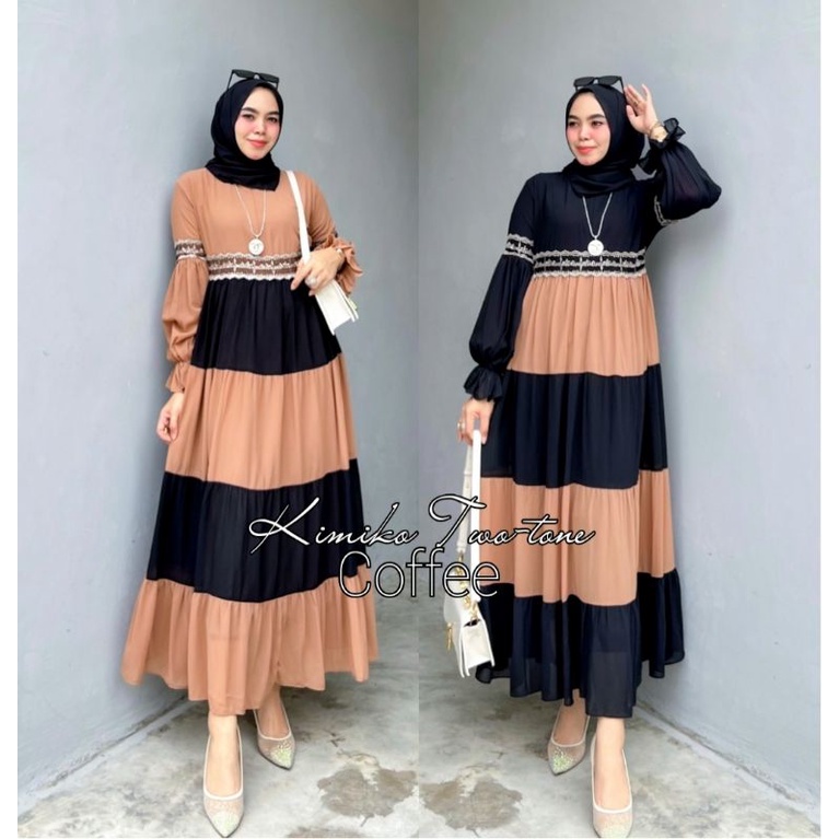Kimiko Midi Dress Ori Aldisa