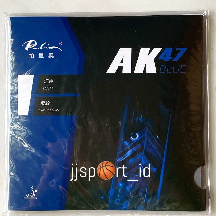 PROMO KARET BET PINGPONG KARET BAT PINGPONG PALIO AK47 BLUE T415T