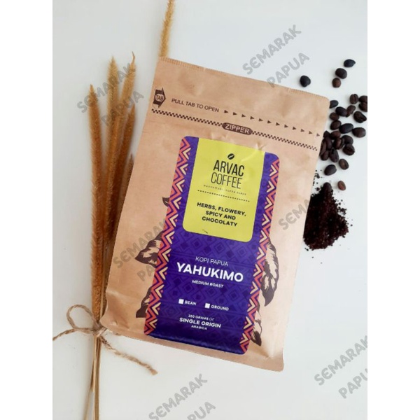 Kopi Papua Premium YAHUKIMO Arvac Coffee