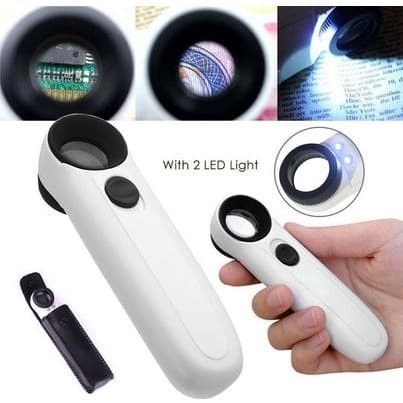 40X Dual LED Light Magnifier