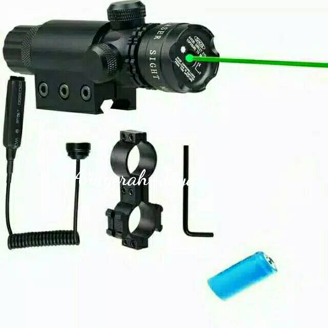 LASER SCOPE NYALA HIJAU