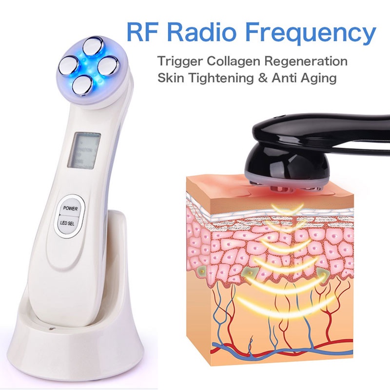 Setrika wajah meso Alat mesotheraphy rf EMS Radio Frequency EMS pdt light