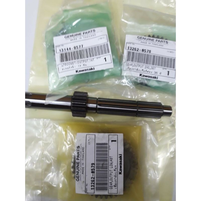 GIGI RASIO KLX 140 1 & 2/GIGI RASIO KLX 140 PNP KLX 150