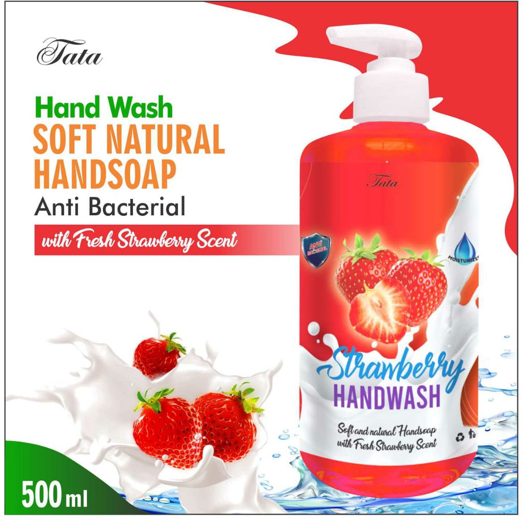 HAND WASH TATA VARIAN RASA 500ML RESMI BPOM ANTI BAKTERI ANTI VIRUS