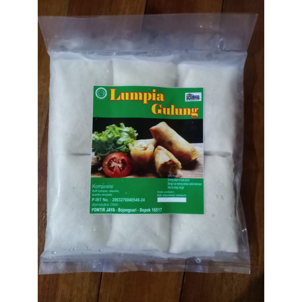 

LUMPIA GULUNG ISI AYAM DAN MAKARONI