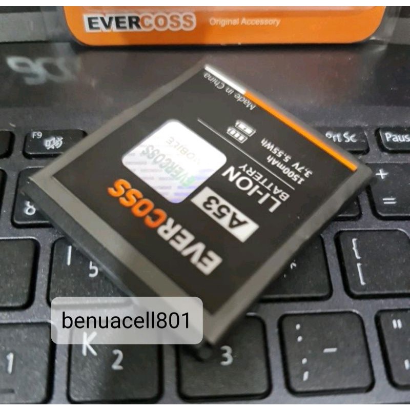 battery baterai batrai Evercoss A53