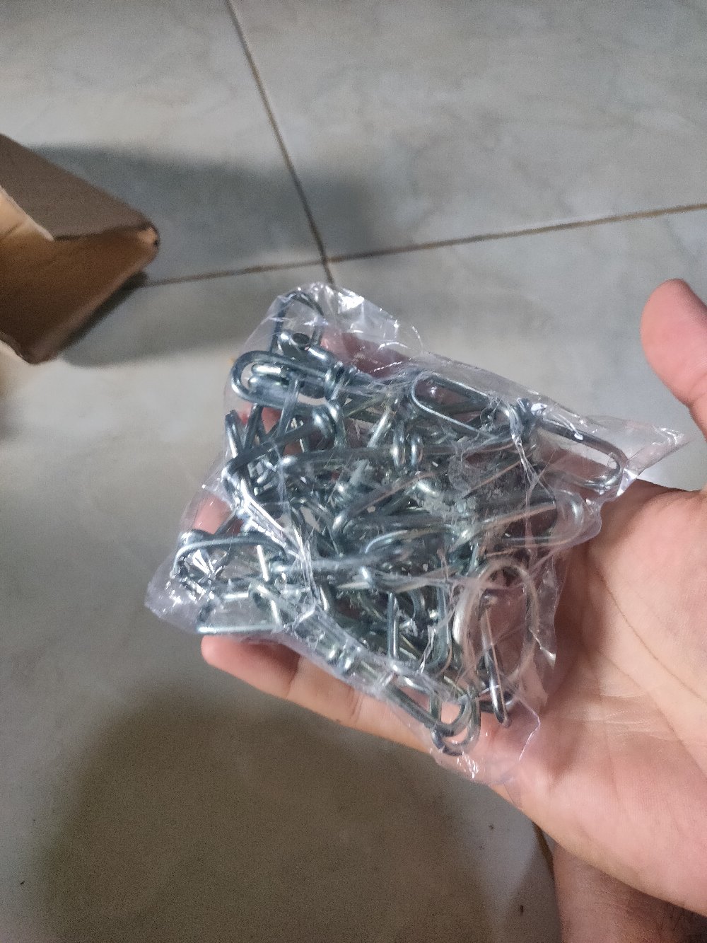 Rantai Anjing No. 40 4 Mm X 1,5 Meter / Rantai Gogok 4 Mm X 1 1/2 Mtr / Rantai Hewan 4mmx1,5m