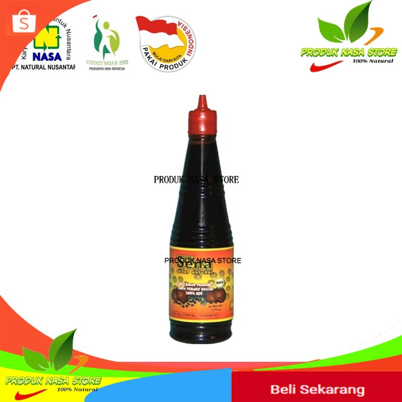 

Produk Nasa Original Kecap Sedap Natural Tanpa Bahan Pengawet Kecap SENA Herbal Alami