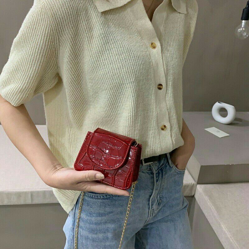 Tas Selempang MINI CROCO  / selempang wanita / selempang mini kondangan