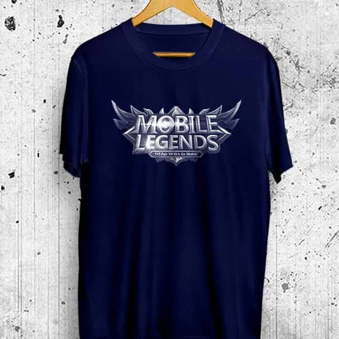 Kaos Distro Mobile Legends  LOGO 3 M9003 Baju Tshirt Game Viral