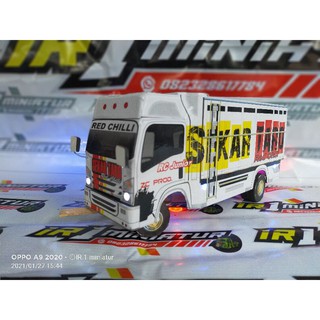  MINIATUR TRUK OLENG PARAH  BISA BELOK MINIATUR  TERMURAH 