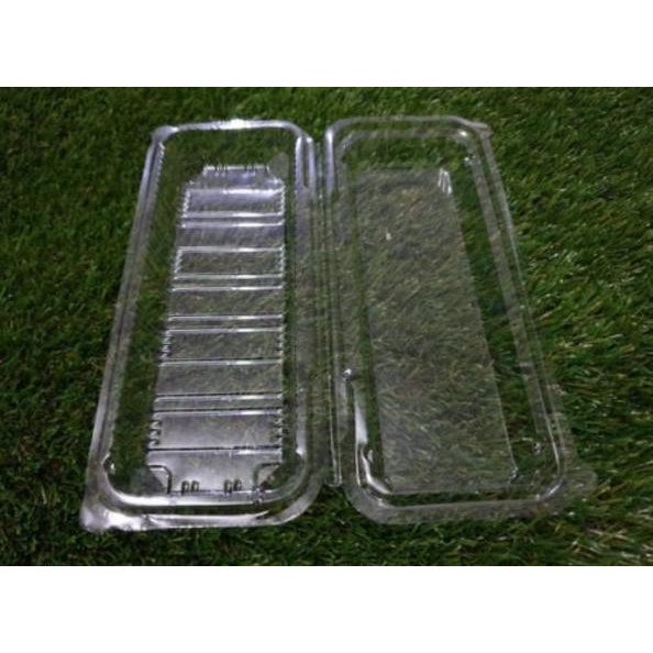 ♛ Tray Mika Sushi Plastik (isi 50pcs) SSC 6 / Mika Sosis Tebal / Plastik kemasan ۝