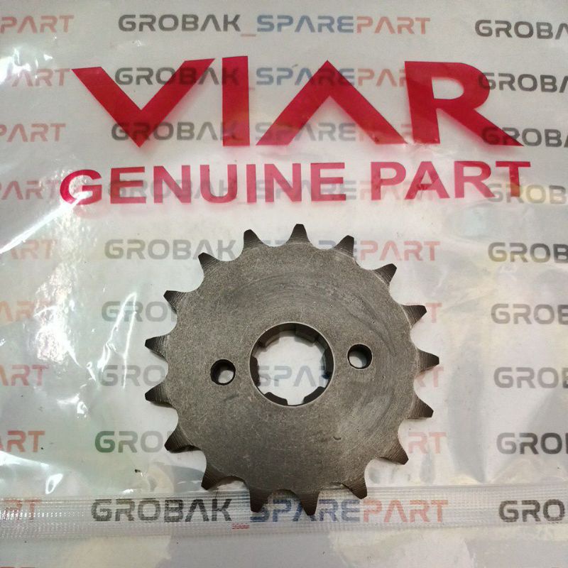 Sprocket Drive 200GT / Gear DEPAN (428-17T) for Viar Trail Cross X 200GT.SE, Original-1