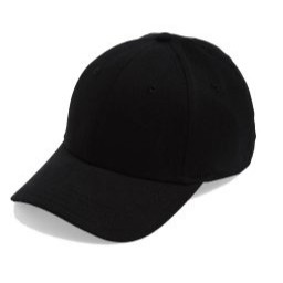 TOPI HITAM CLASSIC KASUAL