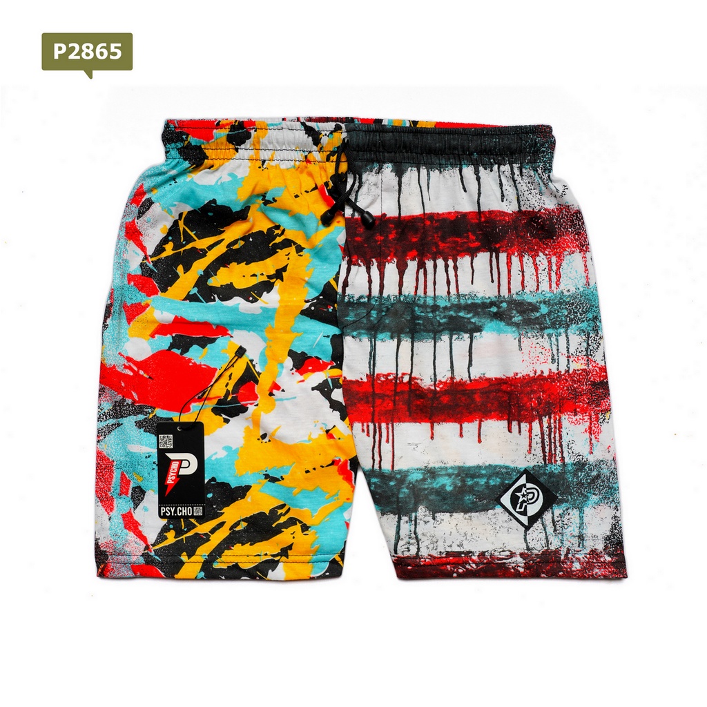 BEST SELLER 1 - PSYCHO BOXER PRIA WANITA| CELANA DALAM PENDEK KOLOR BOXSER PANTAI BAHAN KATUN| BOKSER BRIEF LAKI LAKI DEWASA-GC-X22