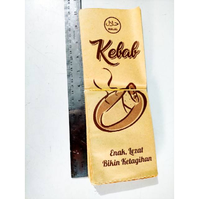 

Bungkus Kebab Coklat Besar (50 pcs)