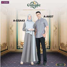 COUPLE 07 AK 07 / GSA 43 GREY TERBARU Aurany ORIGINAL TOYOBO DELUXE