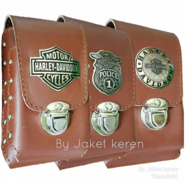 Dompet buat hp pria HADE kulit sapi asli cowok sarung hp