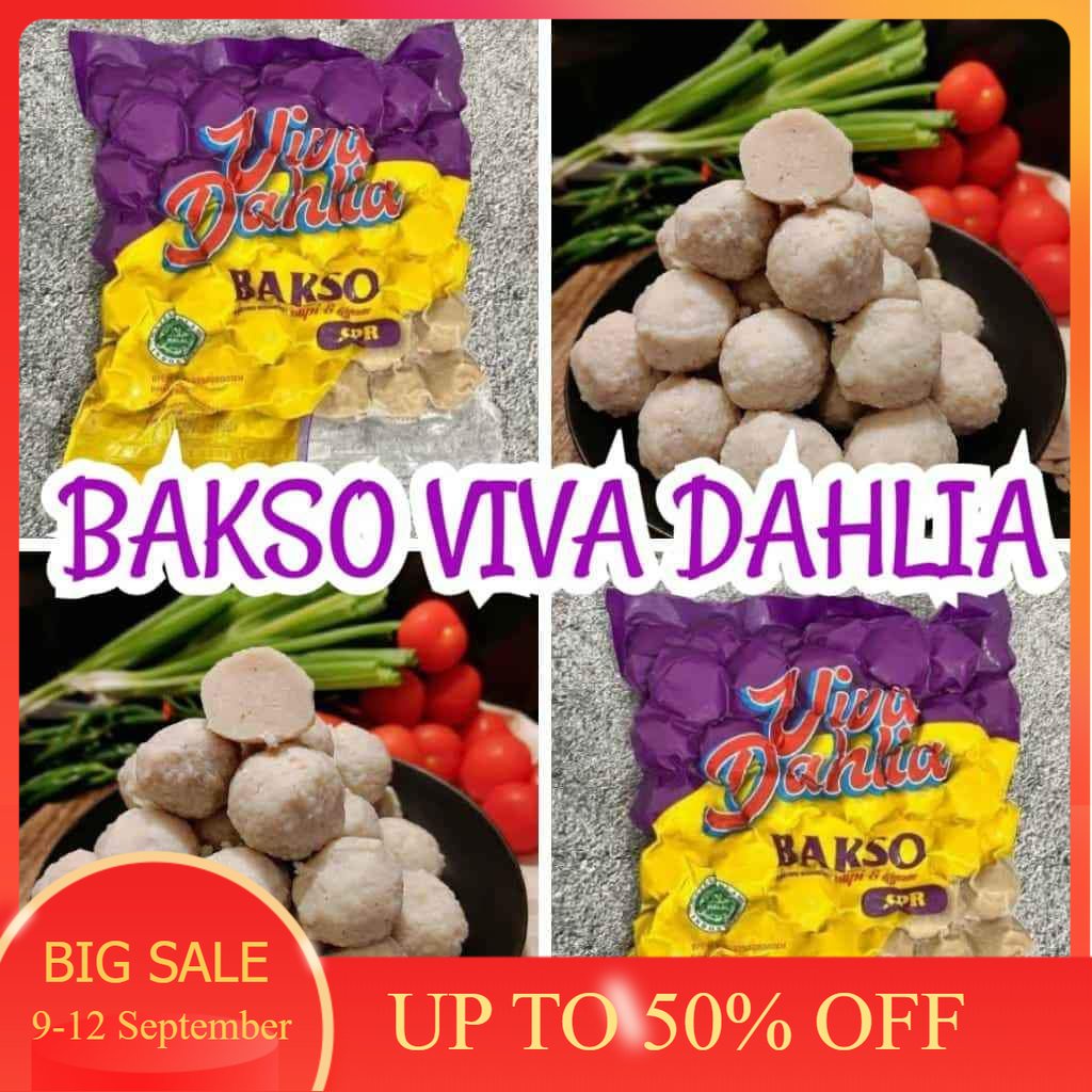 Jual Viva Dahlia Bakso Sapi Dan Ayam 500gr Shopee Indonesia