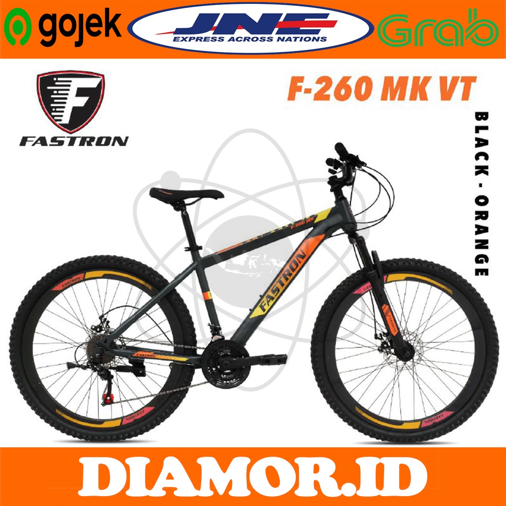 Sepeda Gunung 24 26 27.5 inch MTB FASTRON F 260 MK VT 3x7 Speed Rem Cakram