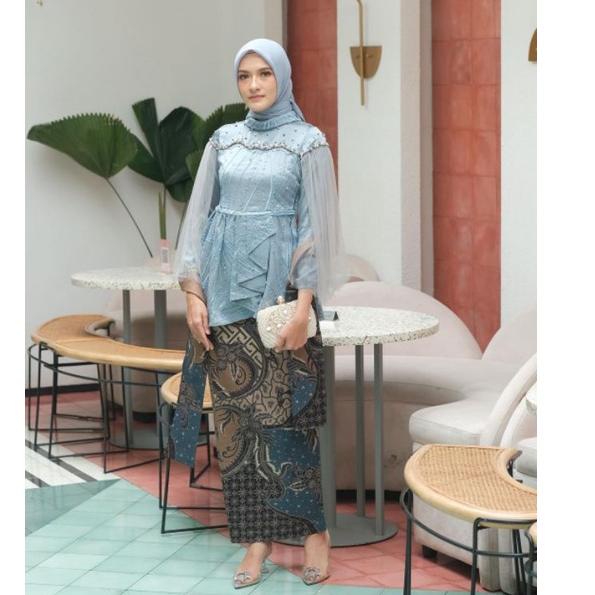 ֎ Batik Couple Kebaya Modern Kebaya Tunangan Lamaran Baju Wisuda Baju Tunangan Baju Lamaran Batik Br