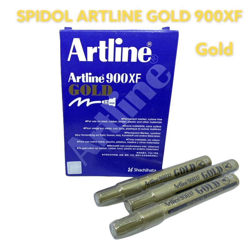 

Spidol warna emas artline 900XF - GOLD