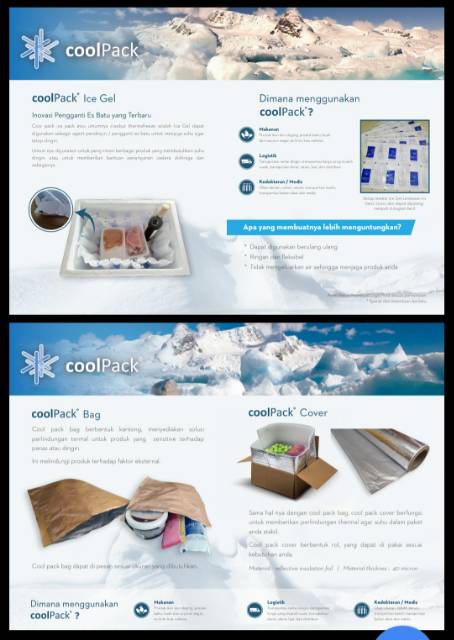 Thermafreeze / thermafreezer / cool pack / gel ice