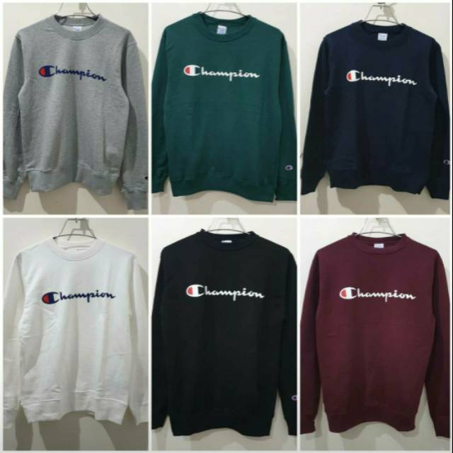 Champion script crewneck original / champion original