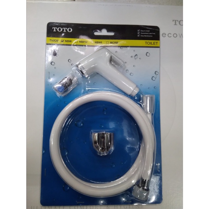 TOTO jet shower / Cebok / shower kamar mandi PUTIH ORI TOTO