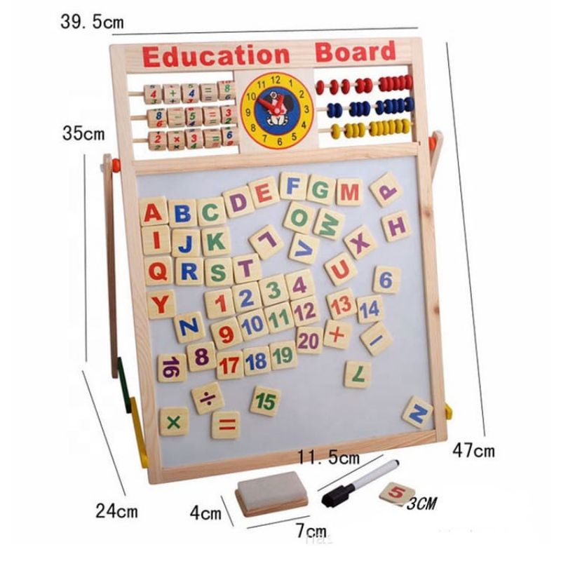 

Papan Tulis Alphabet 2 Sisi