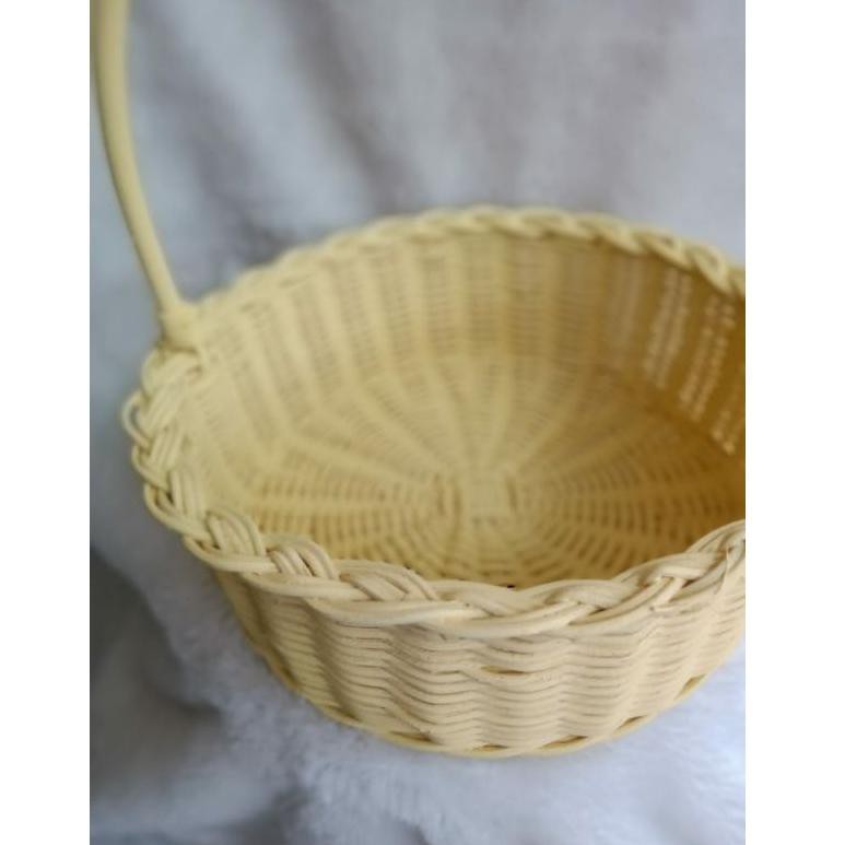 Kode Yl38 Keranjang Rotan 20cm Motif Kepang Shopee Indonesia