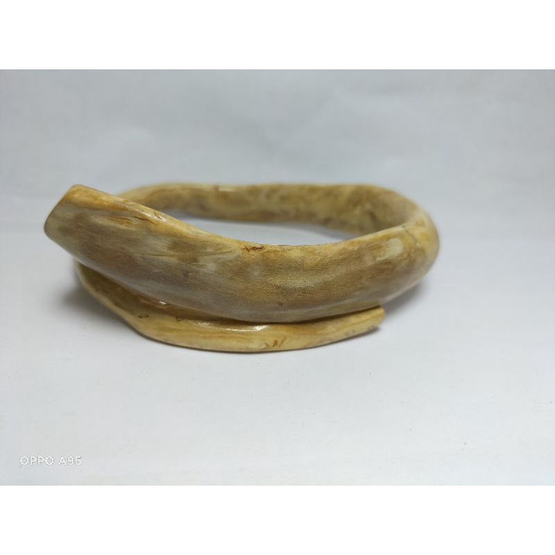 gelang akar bahar putih  sedang