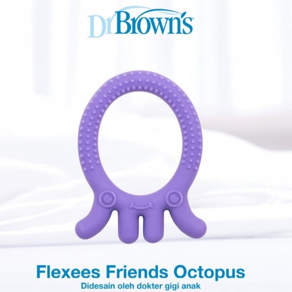DR BROWNS Flexees Friends Octopus Teether