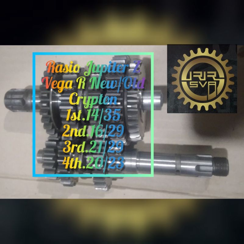 Rasio Racing Jupiter Z Vega R New/Old Crypton 150cc -200cc Racing Road Race GTX 1st.14/35; 2nd.16/29