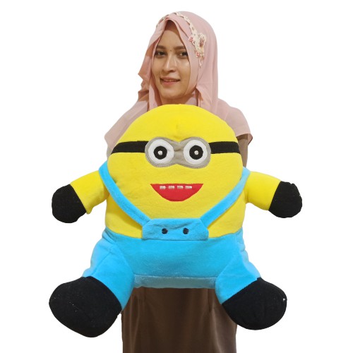 TERMURAH Boneka MINION XL 45cm bisa UKIR NAMA PO 2 HARIAN SAJA