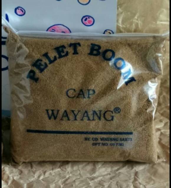 Pelet BOOM cap Wayang