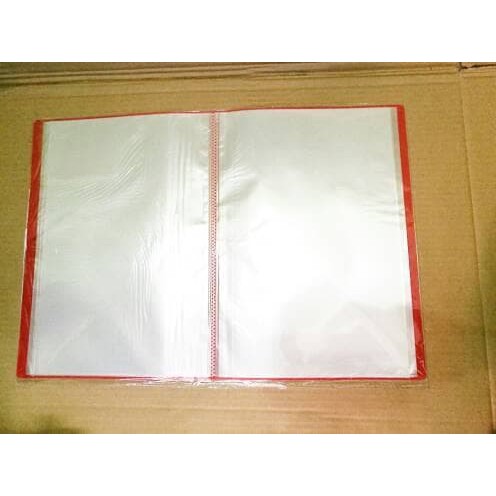 

Clear Holder 60 Lembar Folio F4 Folder One / Map Document Plastik