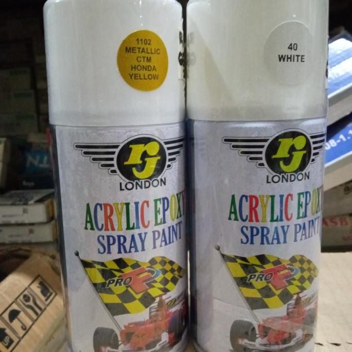 

RJ London Acrylic Epoxy spray paint / pylox 300 CC kualitas bagus |Stok Limitide