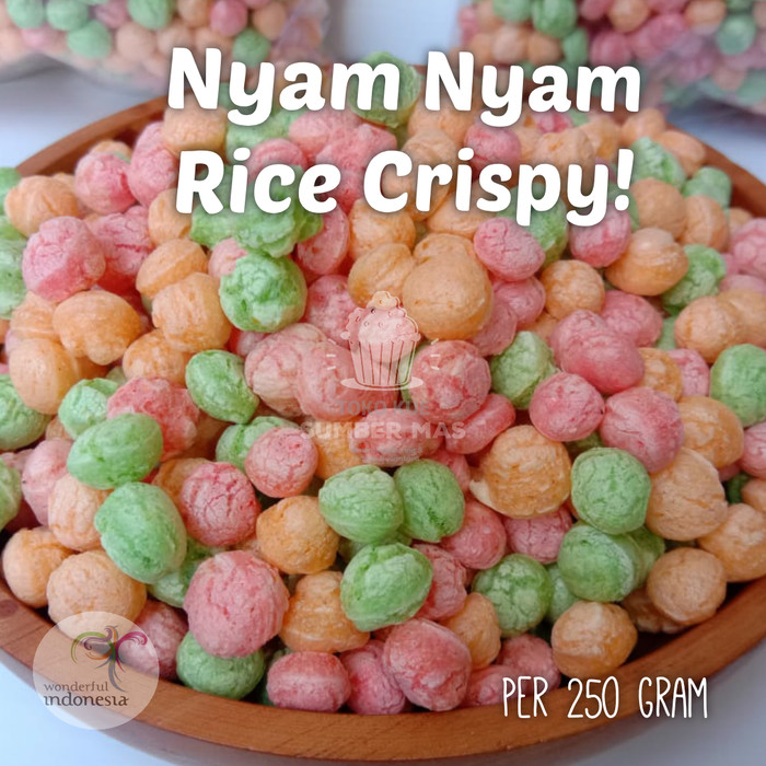 NYAM NYAM /RICE CRISPY / CRISPY RICE 500 GR / KILOAN