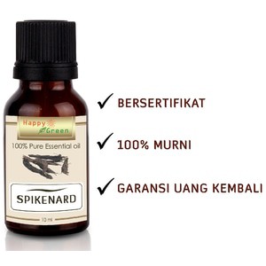 Happy Green Spikenard Essential Oil (5 ml) - Minyak Spikenard 100%