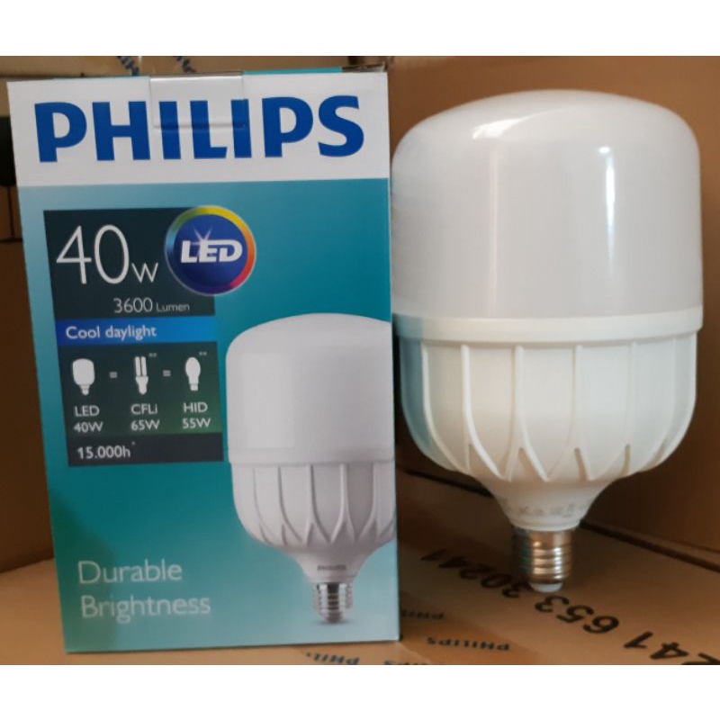 Lampu Led Philips TForce T-Force 40W 40Watt Cool Daylight / Putih