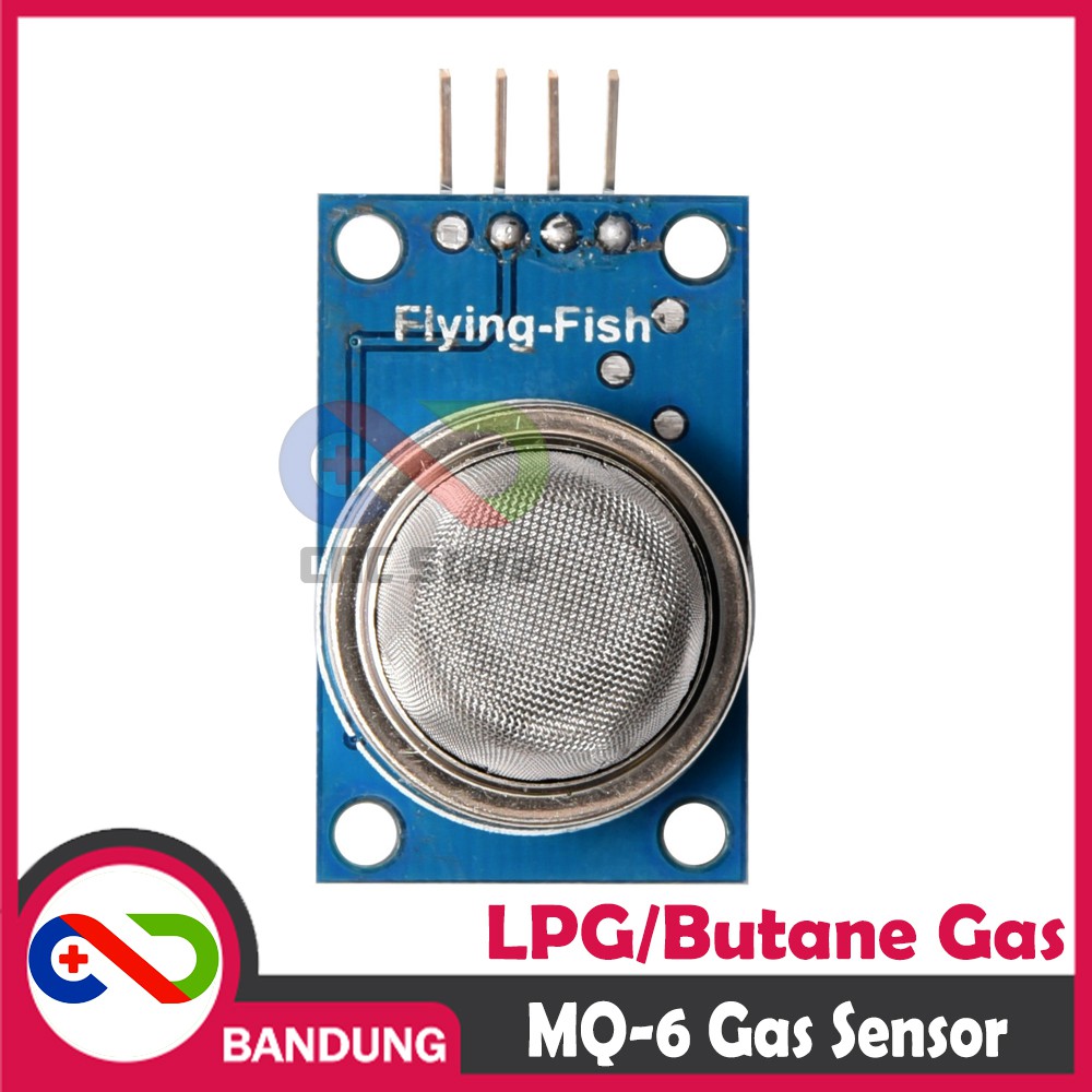 MQ-6 MQ6 LPG LNG BUTANE GAS SENSOR MODULE FOR ARDUINO UNO MEGA