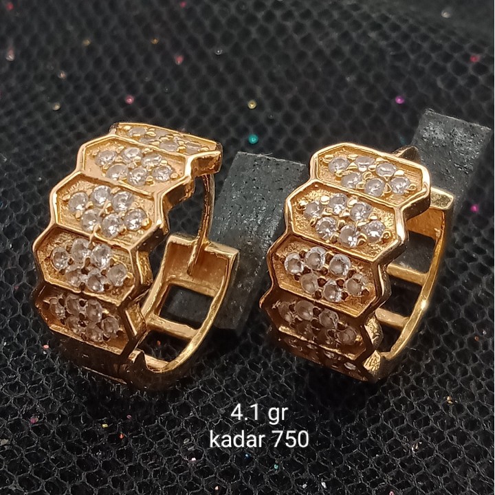 Anting Emas 17K - 4.1 gr Kadar 750 - 1262